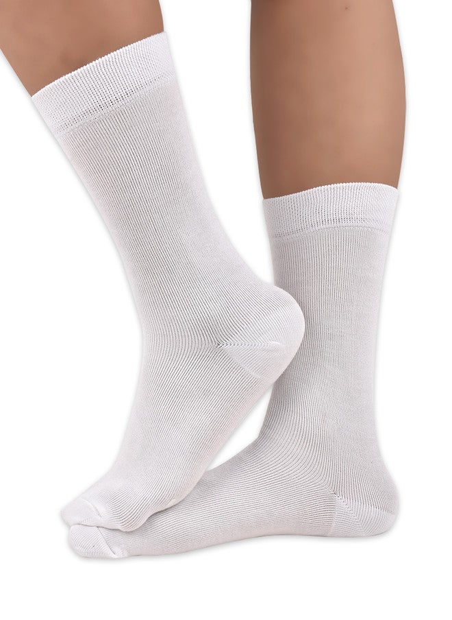 FOOTPRINTS FOOTPRINT Kids Organic Cotton School Socks - 3 Pairs Calf Length - Image 5